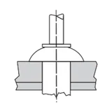 CherryMAX: Universal (MS20470): For protruding head applications. Available in both nominal and oversize.