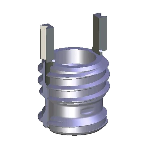 Lightweight Inserts: Lightweight Keenserts are available in a wide choice of sizes, lengths, and materials for virtually any requirement. KN Series (Image: Howmet Aerospace, Keenserts® General Purpose Inserts (catalog.howmetfasteners.com)) Lightweight Inserts: Lightweight Keenserts are available in a wide choice of sizes, lengths, and materials for virtually any requirement. KN Series