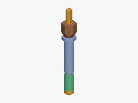 MBF2121-8-900 3D model